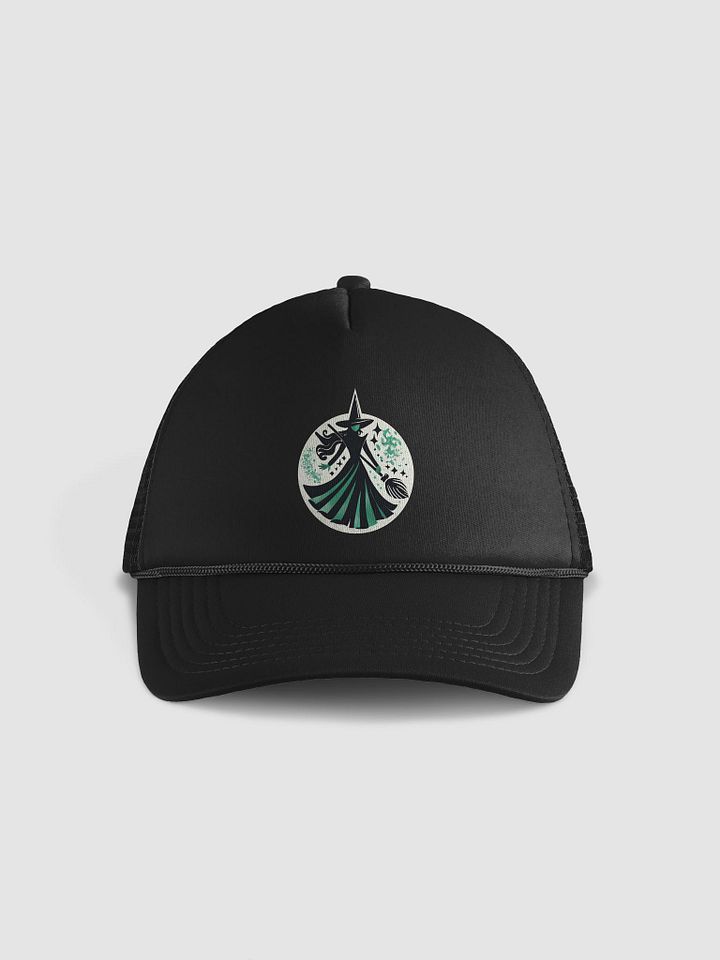 Wicked Spanish Tile Elphaba Trucker Hat – Broadway Foam Mesh Cap product image (1)
