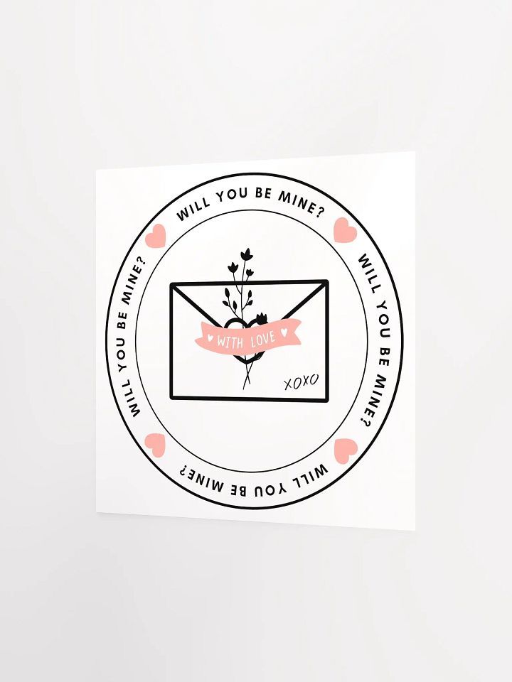 Will You Be Mine? Matte Poster product image (5)