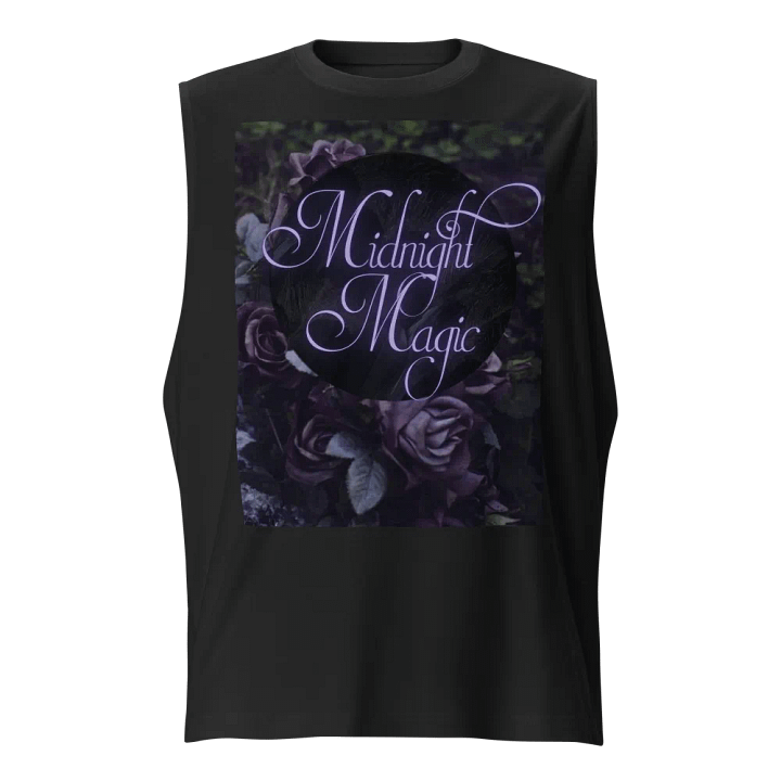 🖤 Midnight Magic ( Dark Rose) ~ Muscle Tee 🖤 product image (1)