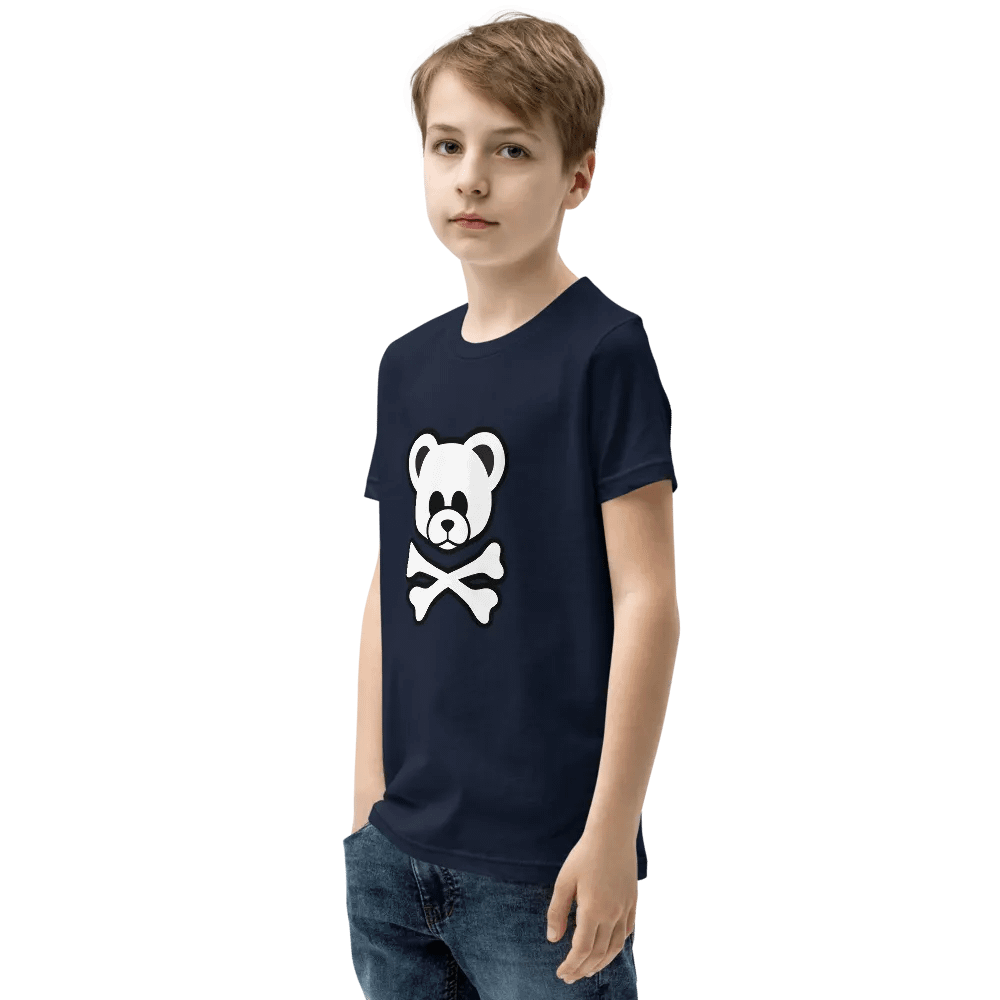 Playful Deady Bear Youth T-Shirt product image (40)