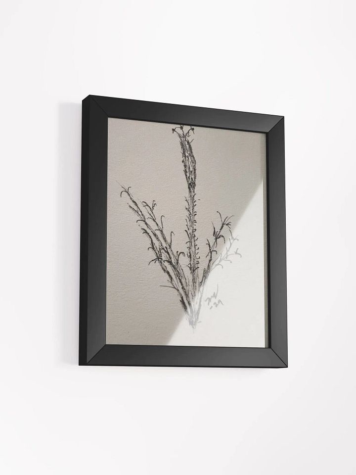 Botanical Zen Series 1 Matte Wood Frame Poster product image (9)
