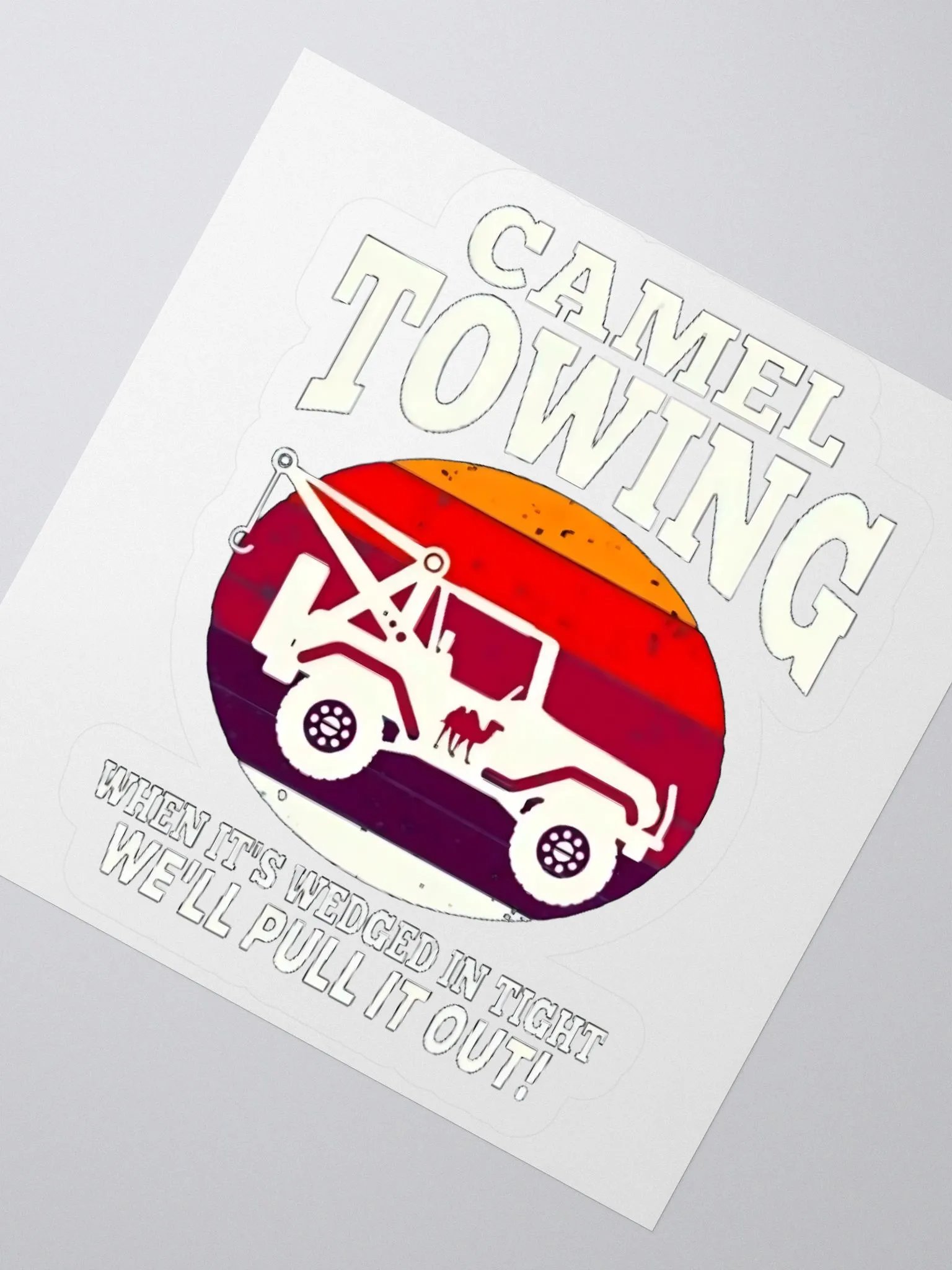 Camel Towing Sticker product image (2)