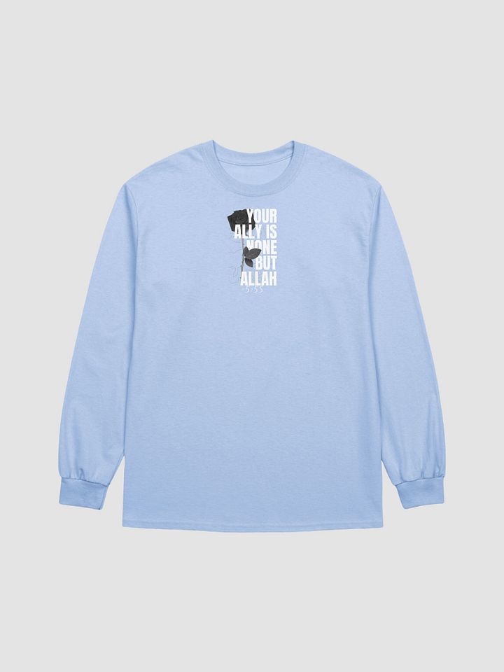 Your ally is none but Allah | Unisex Long-sleeved shirt product image (22)