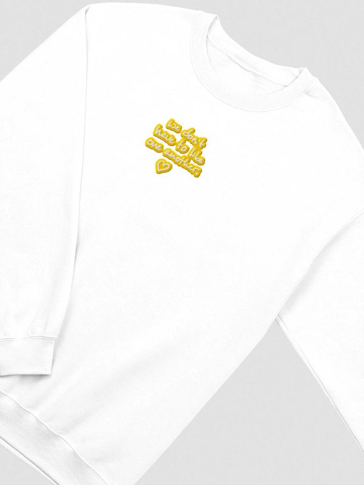 ONE ANOTHER (gold bubble design 2) embroidered crewneck product image (1)