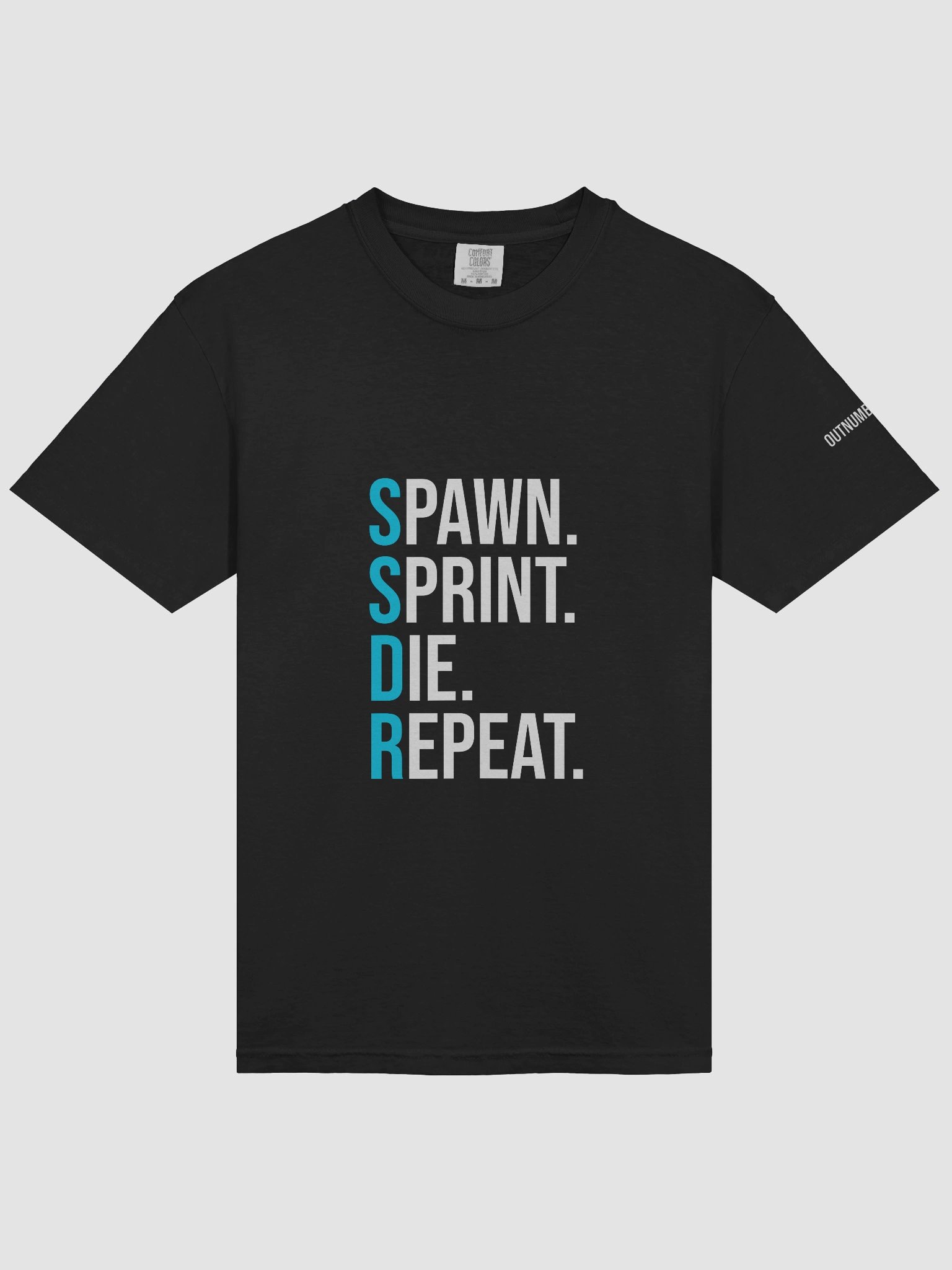 Spawn. Sprint. Die. Repeat. Men's Tee. product image (3)
