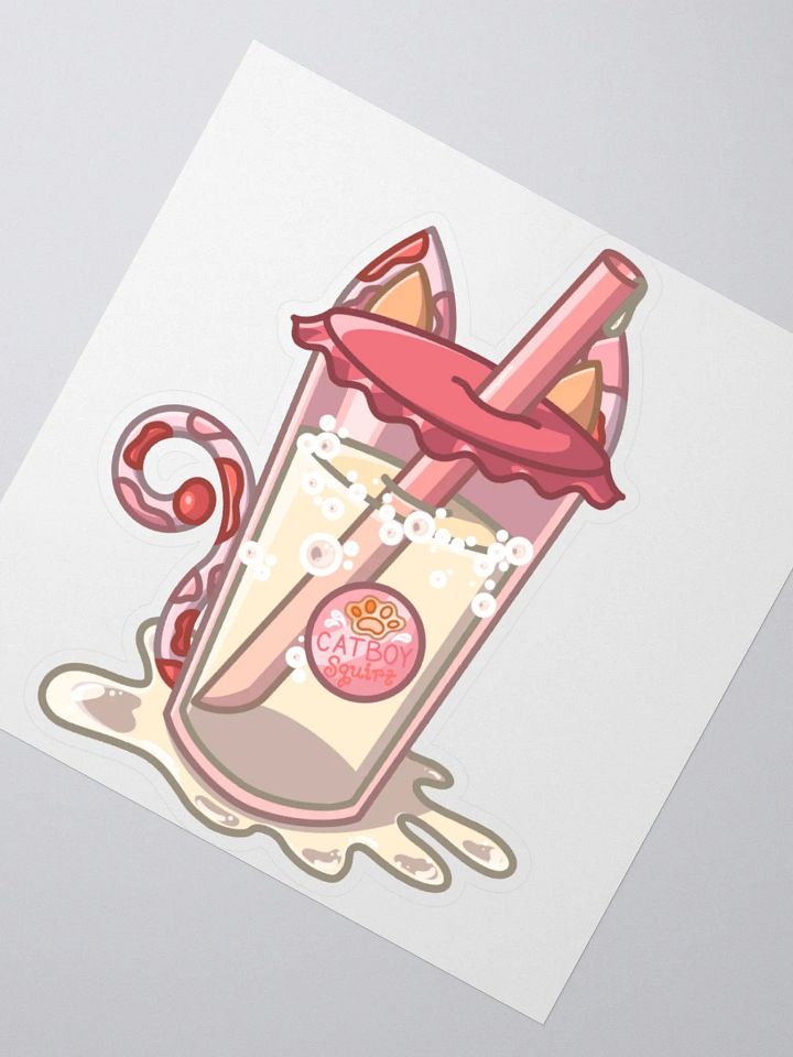 Catboy Squirt Boba Sticker product image (5)