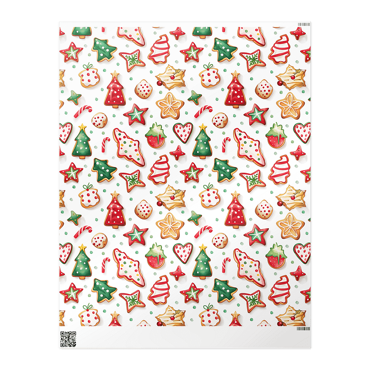 Cookies for Christmas Wrapping Paper product image (2)