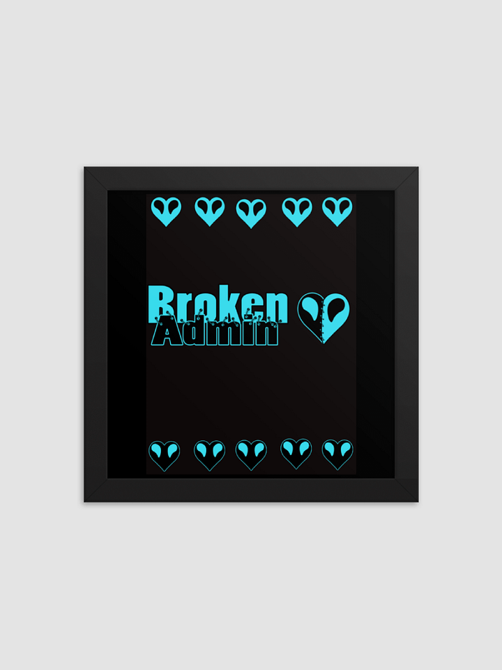 Broken Heart Stitched Edition Poster product image (1)