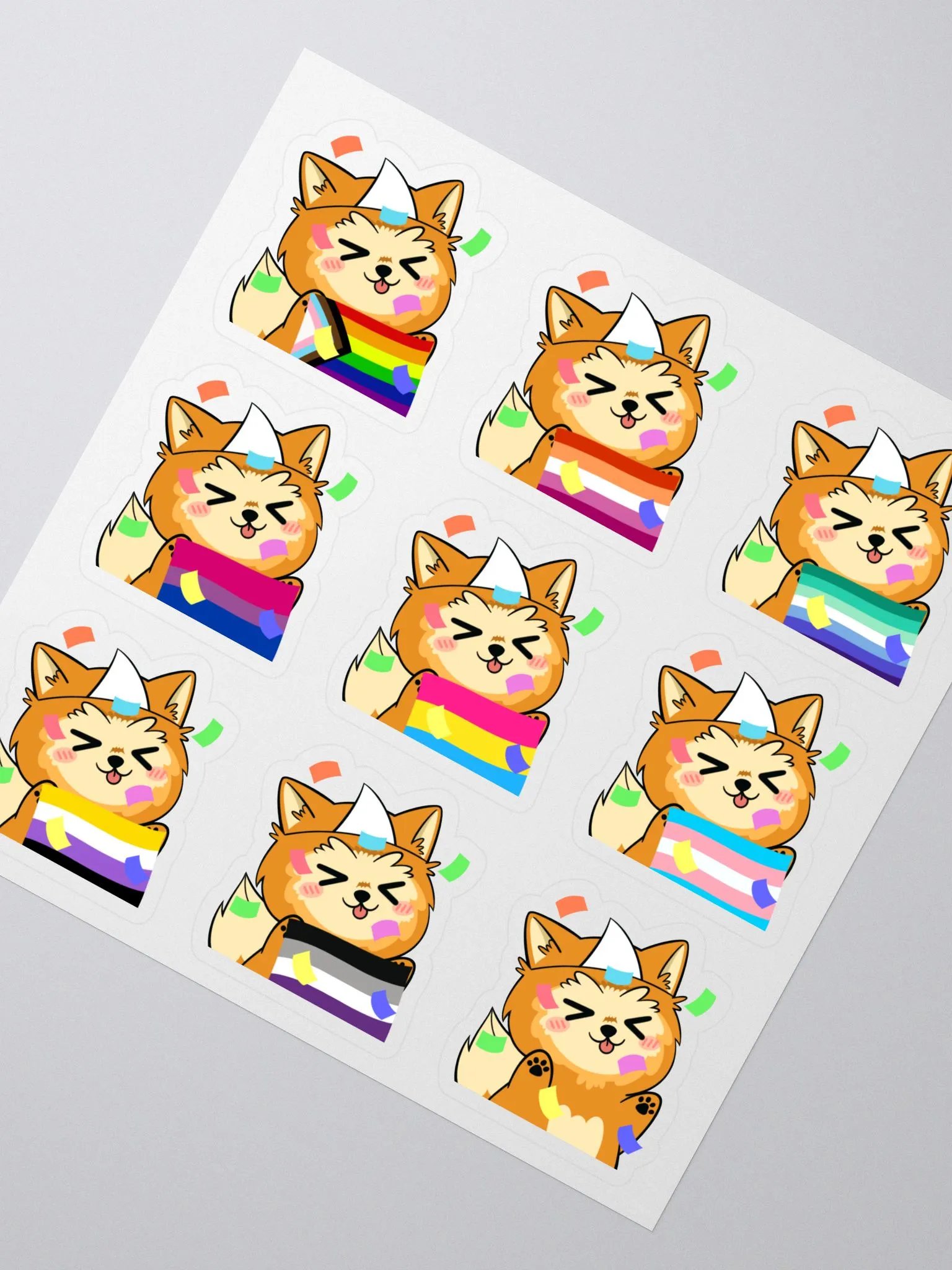GhostDogVG Pride Stickers product image (2)