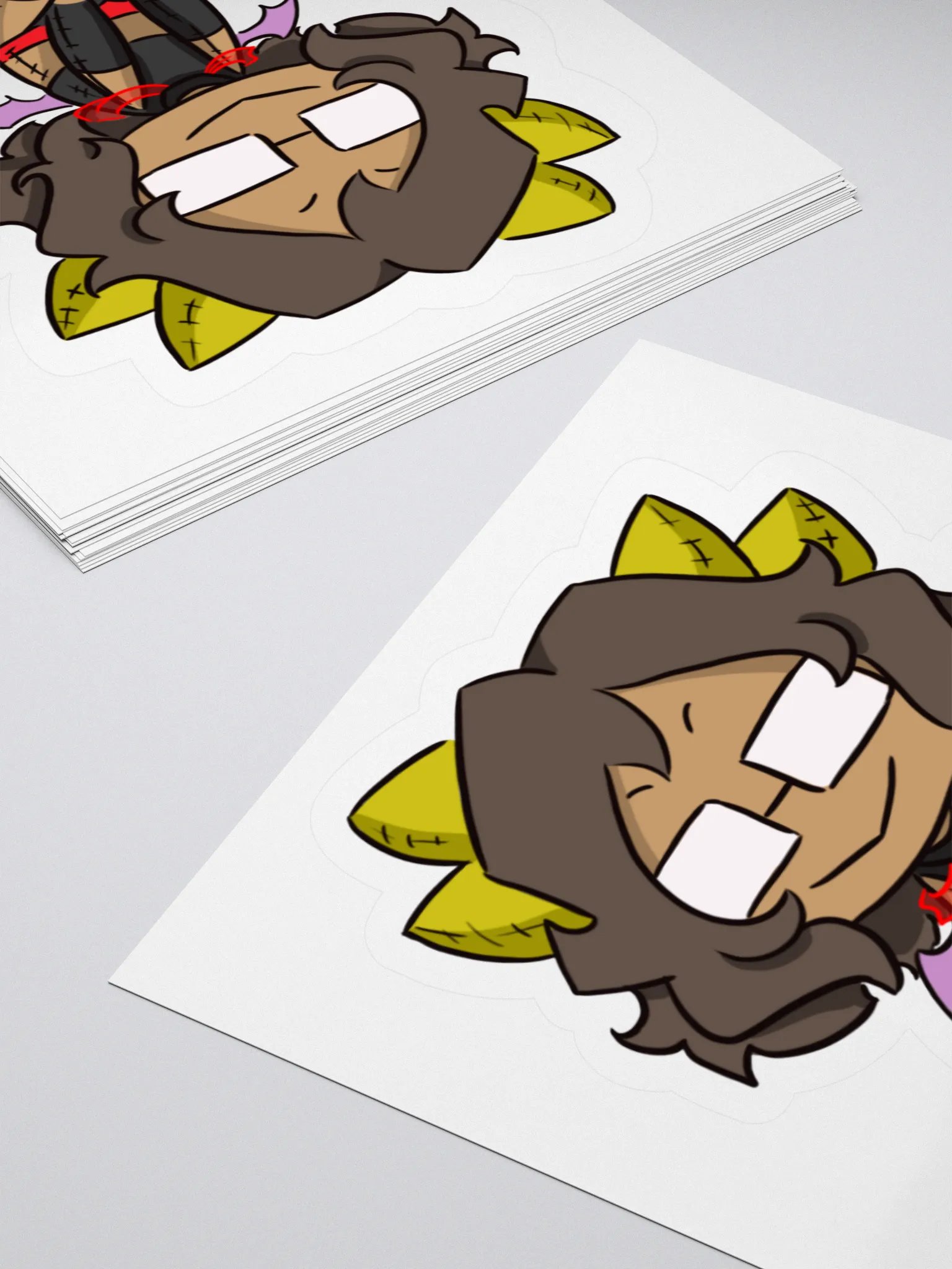 Chibi Din Plushie Sticker product image (4)