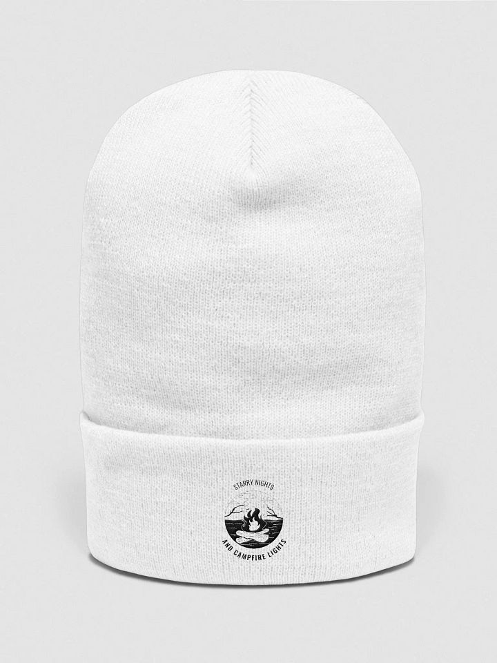 Starry Nights Campfire camping Holiday Cuffed Beanie product image (1)