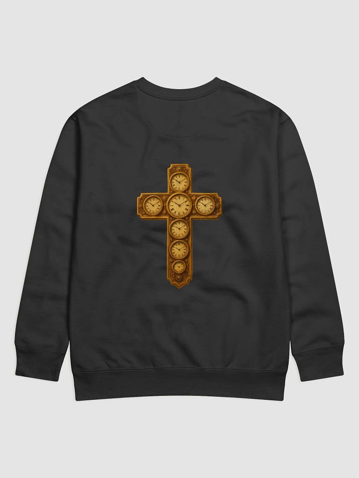 Vintage Clocks Cross Design Sweatshirt product image (17)