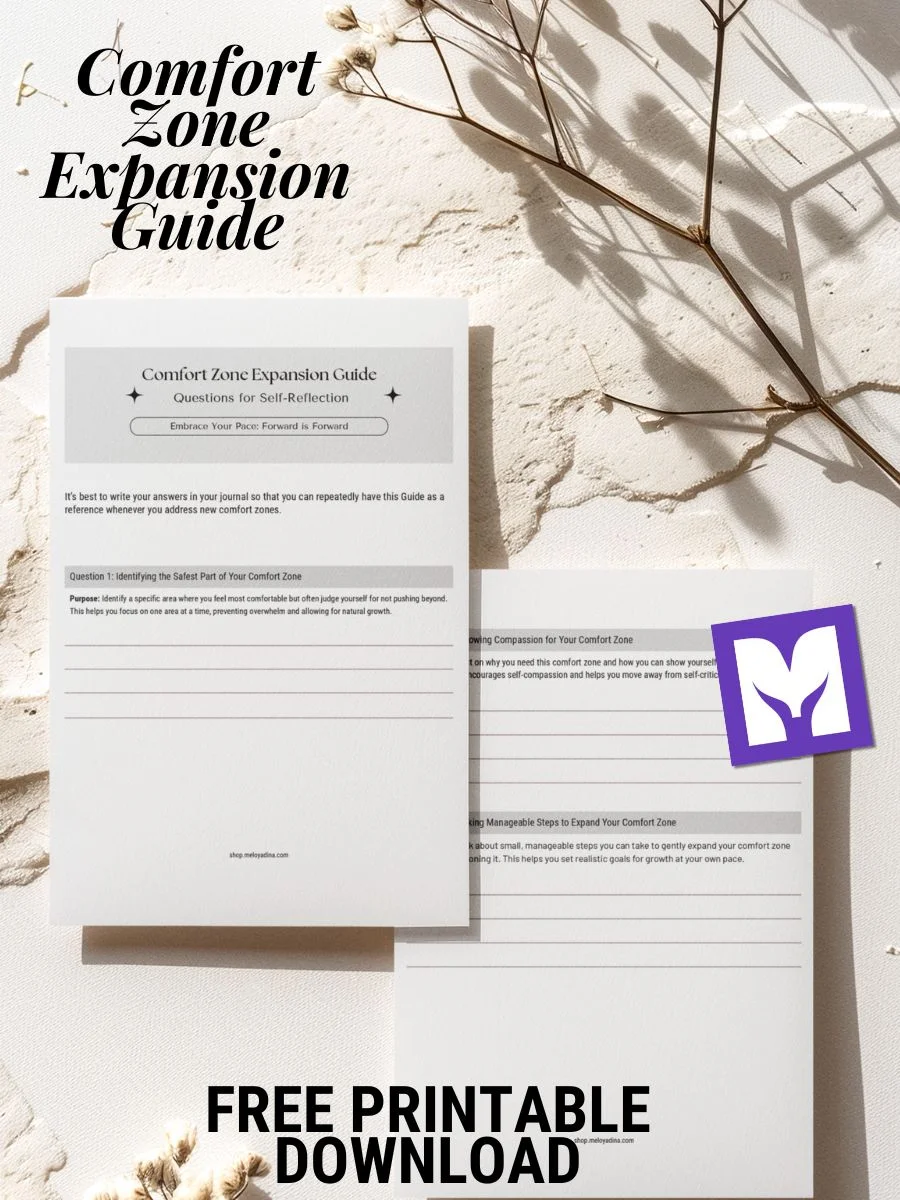 Comfort Zone Expansion Guide - FREE Printable Download product image (1)