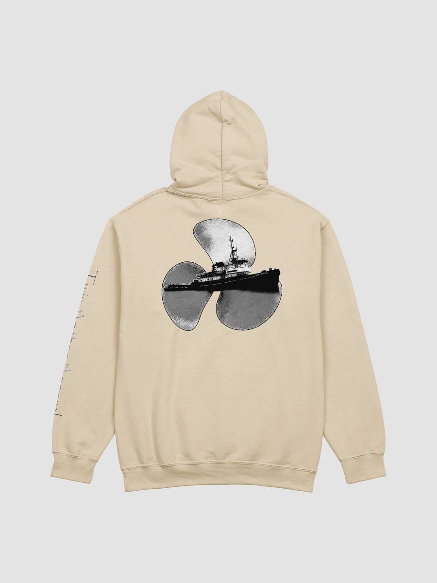 Three blade prop & Jack tug Hoodie - sleeve Twin Anchor product image (4)