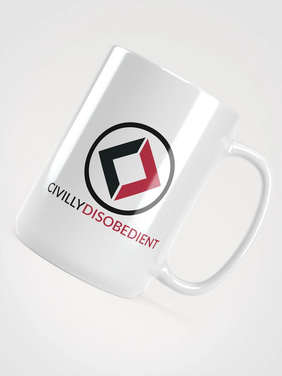 Civilly Disobedient Logo Coffee Mug product image (4)
