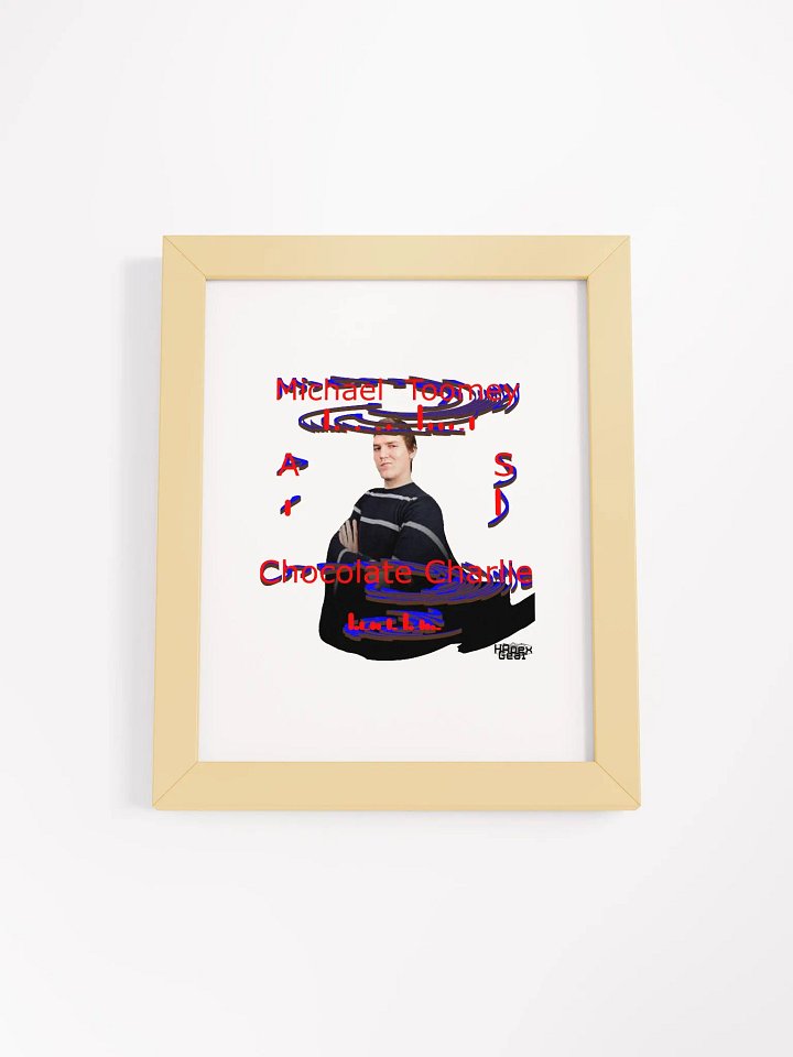Michael Toomey As Chocolate Charlie 00 - Framed - High-Quality Matte Poster product image (1)