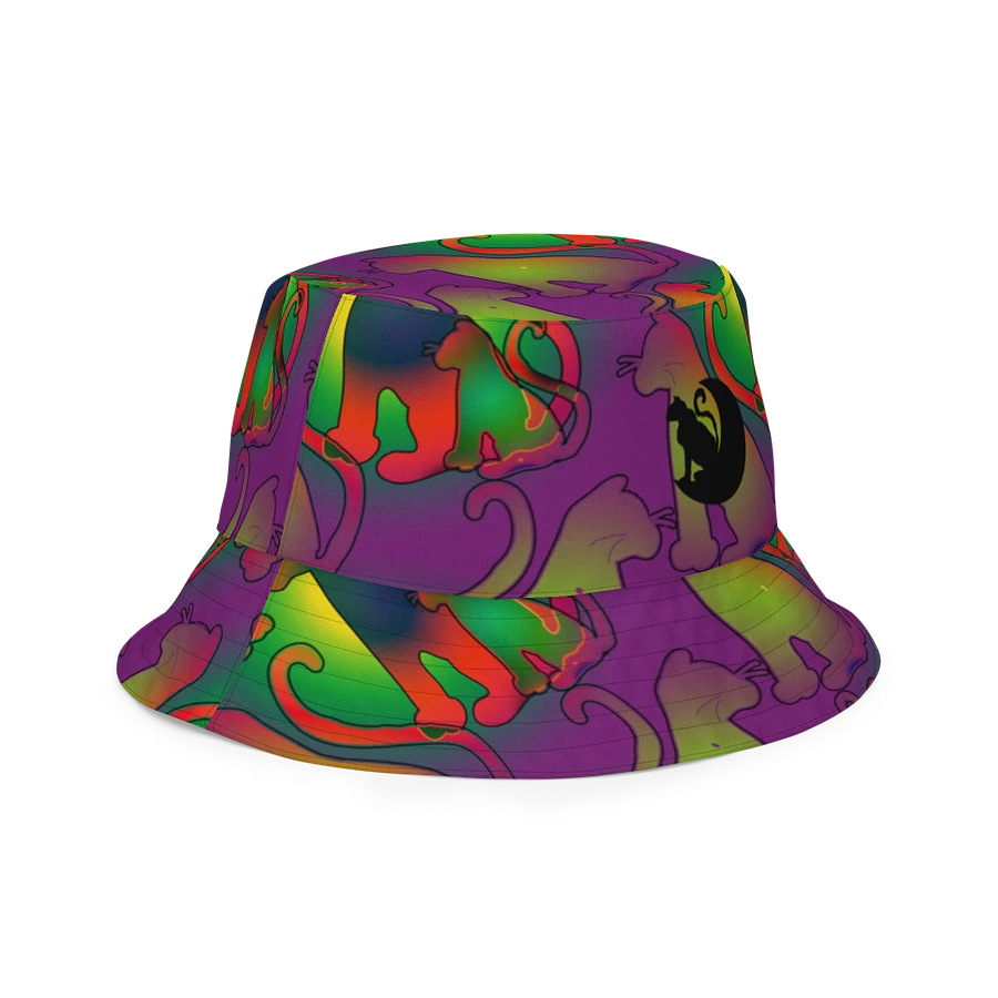 Abstract and Black Cats Bucket Hat product image (11)