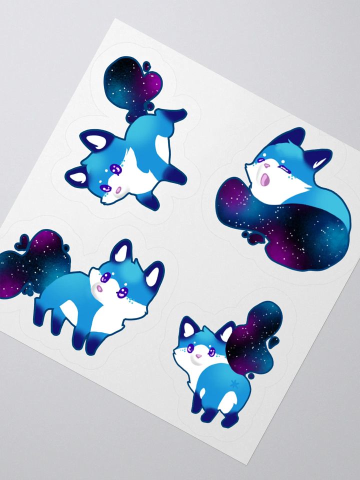 Space Fox Stickers! product image (4)