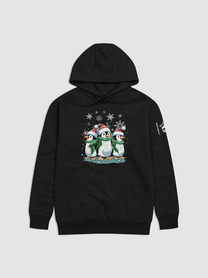 Santa Penguin Party Unisex Hoodie product image (1)