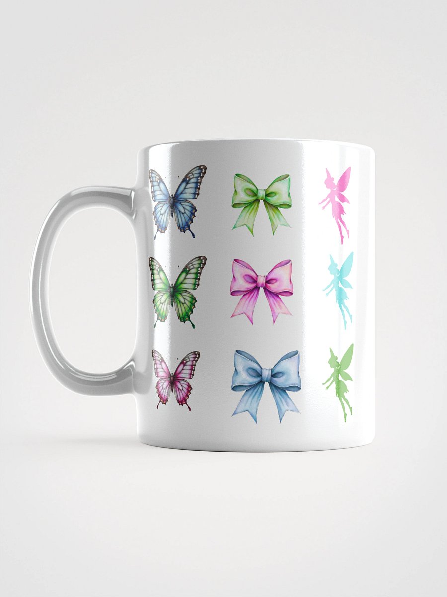 Fairy Magic Mug – Butterflies, Bows & Enchantment on Both Sides product image (6)
