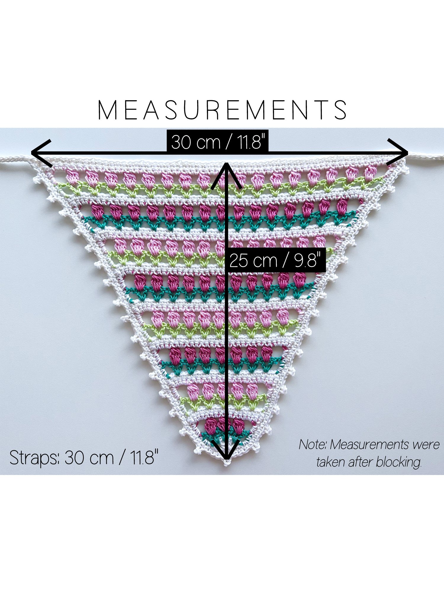 Crochet Pattern: Tulip Bandana product image (4)