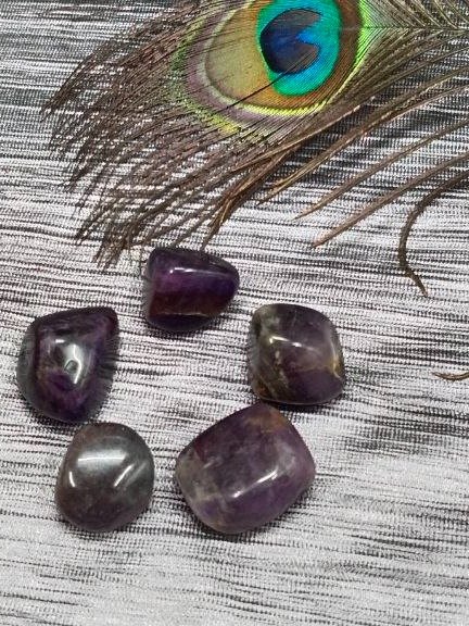 Amethyst Tumble, Amethyst Crystal Tumble (Set of 5) product image (1)
