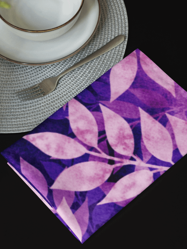 Purple Pink Napkins 4pcs product image (10)