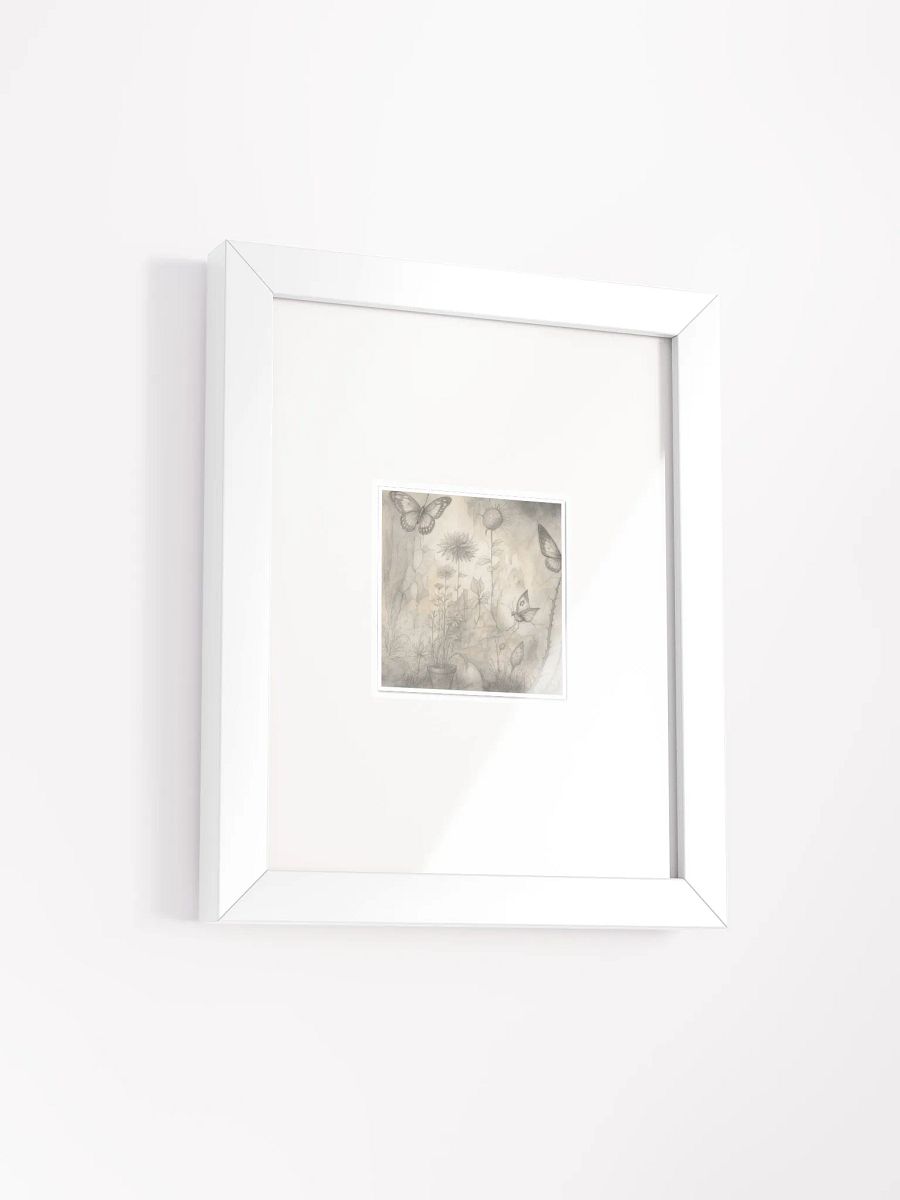The Secret Garden Sketchbook Artprint Framed product image (2)