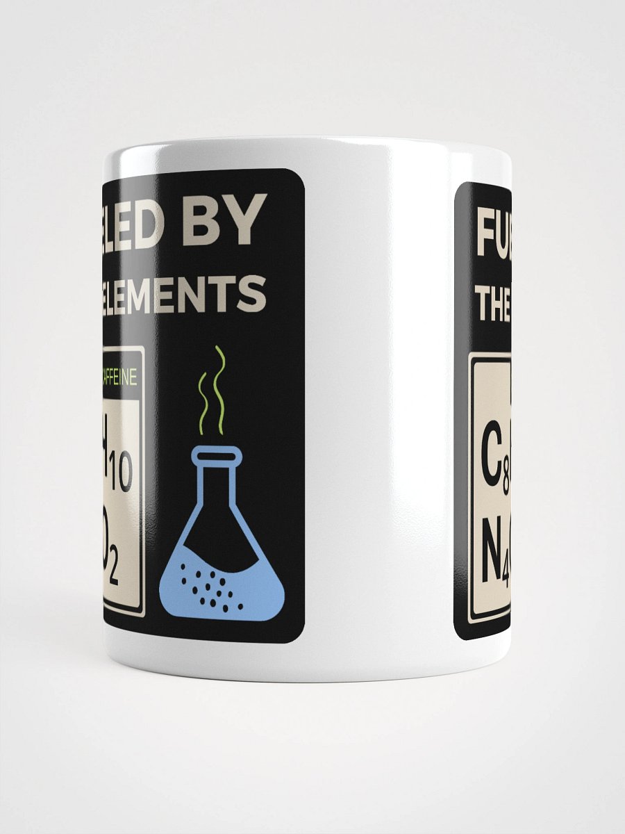 Fueled by the Elements Caffeine Molecule Science Mug – Nerdy Gift for Coffee Lovers product image (6)