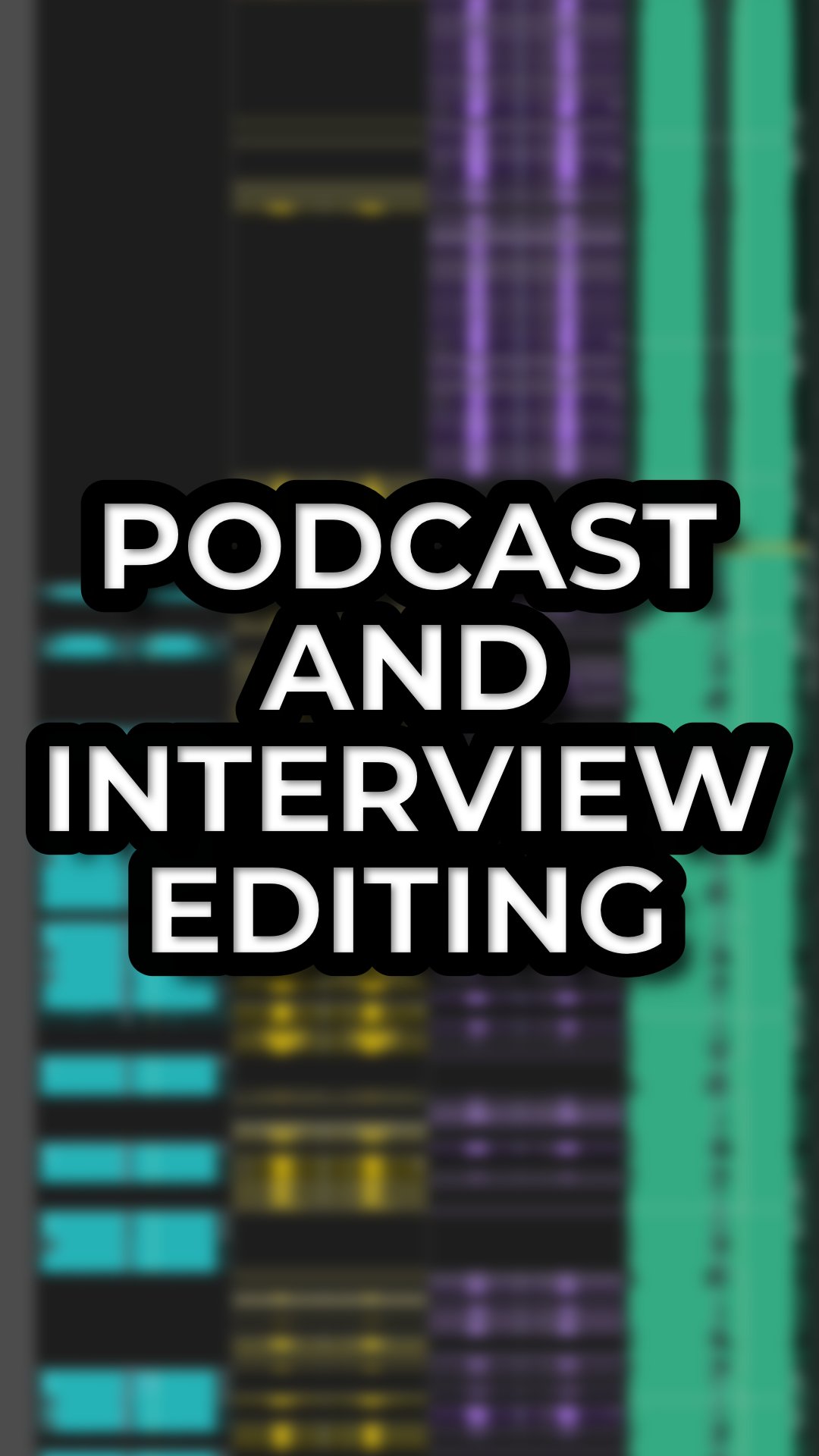 Interview/Podcast editing product image (1)