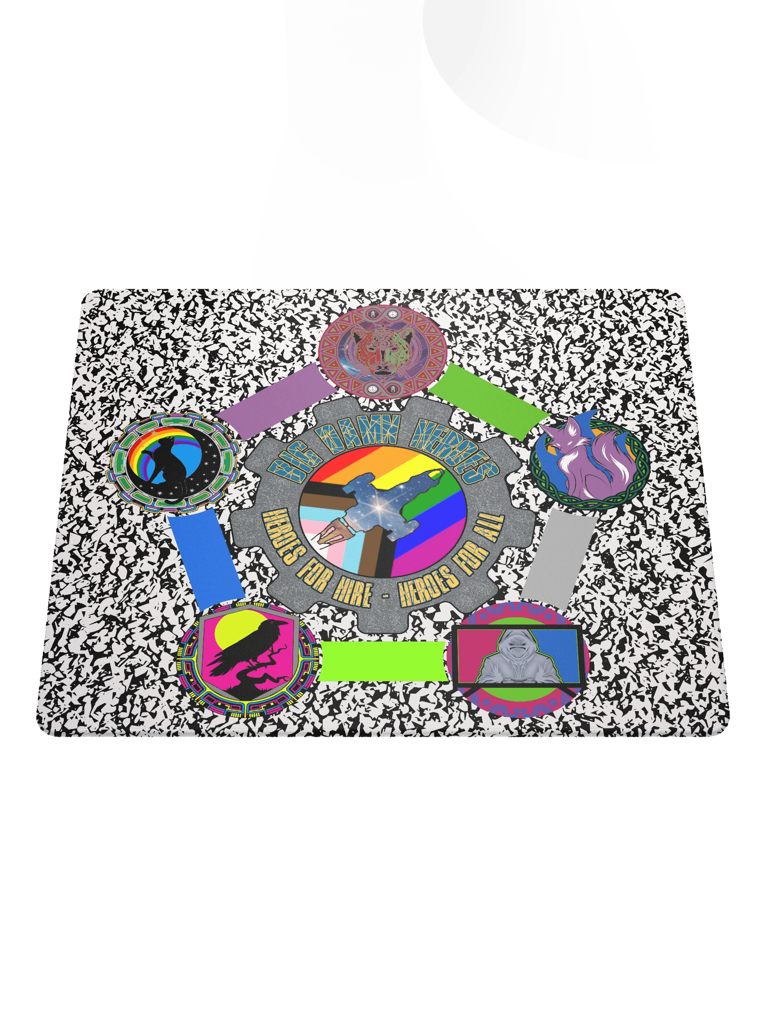 Big Damn Heroes Gaming Mouse Pad product image (1)