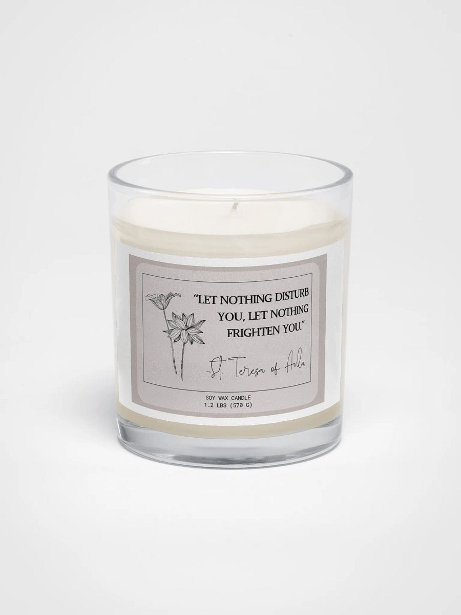 St. Teresa of Avila Candle product image (1)