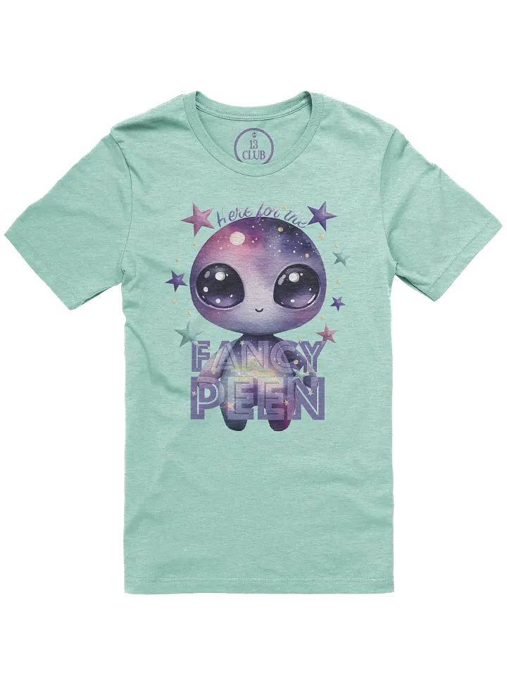 Fancy Alien T-Shirt (Lilac Dude) product image (1)
