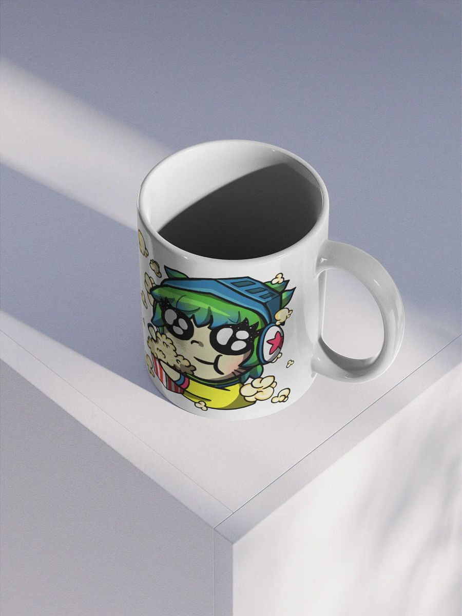 DaveyxPOPCORN - White Glossy Mug product image (3)