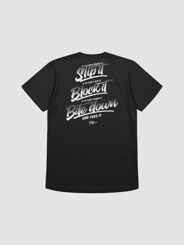 BITE DOWN TEE BLACK/WHITE product image (2)