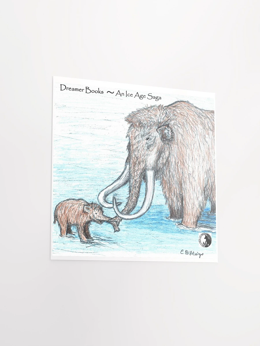 Mammoth Mama and Baby Poster product image (6)