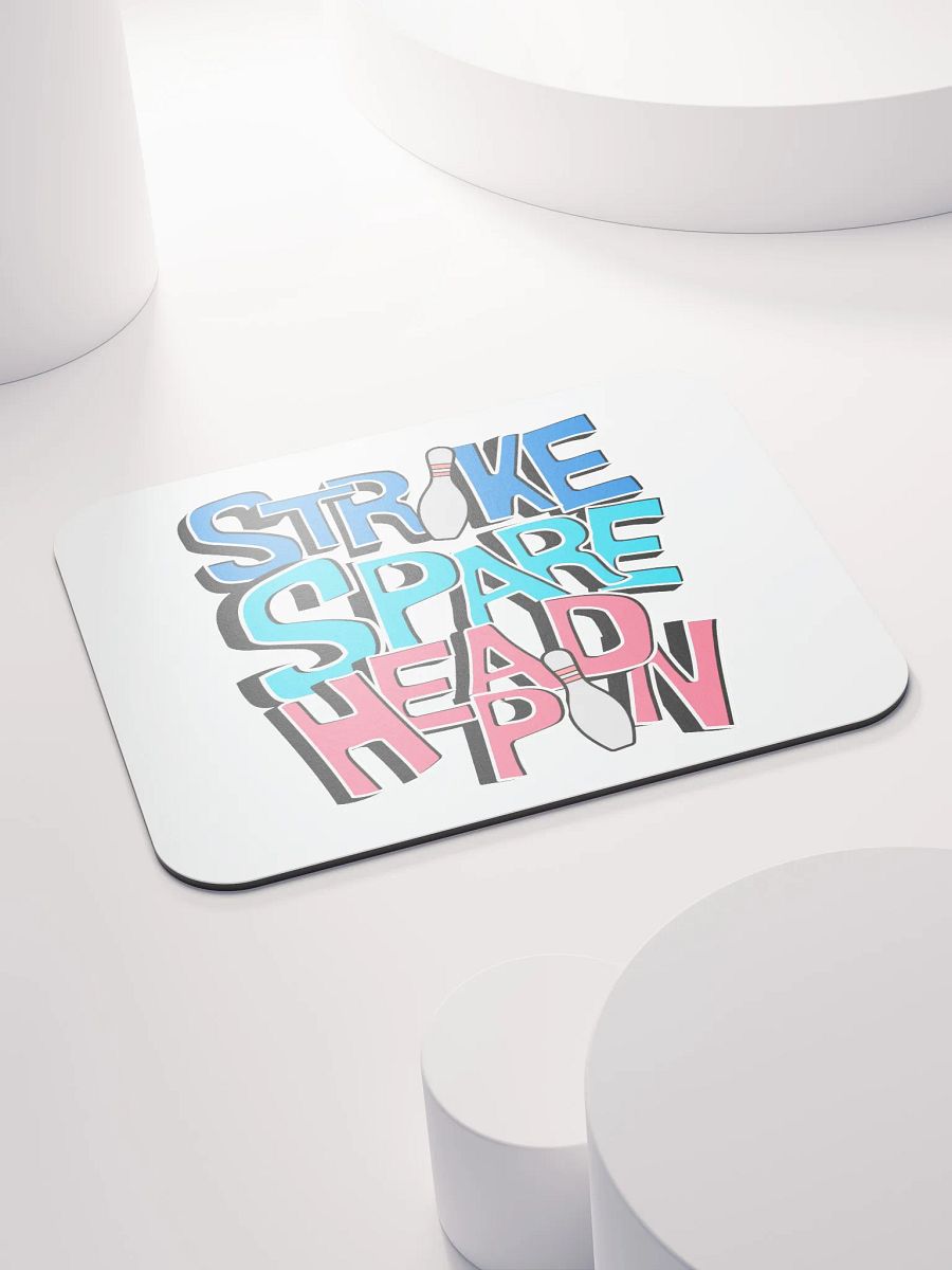 Strike Spare Headpin Bowling Bonanza Mouse Pad product image (4)