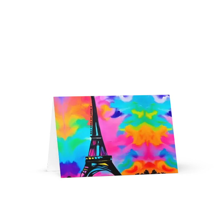EIFFEL PARIS • GREETING CARD & ENVELOPE product image (1)