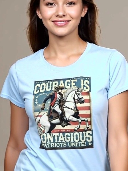 Courageous Patriot Vintage T-Shirt product image (9)