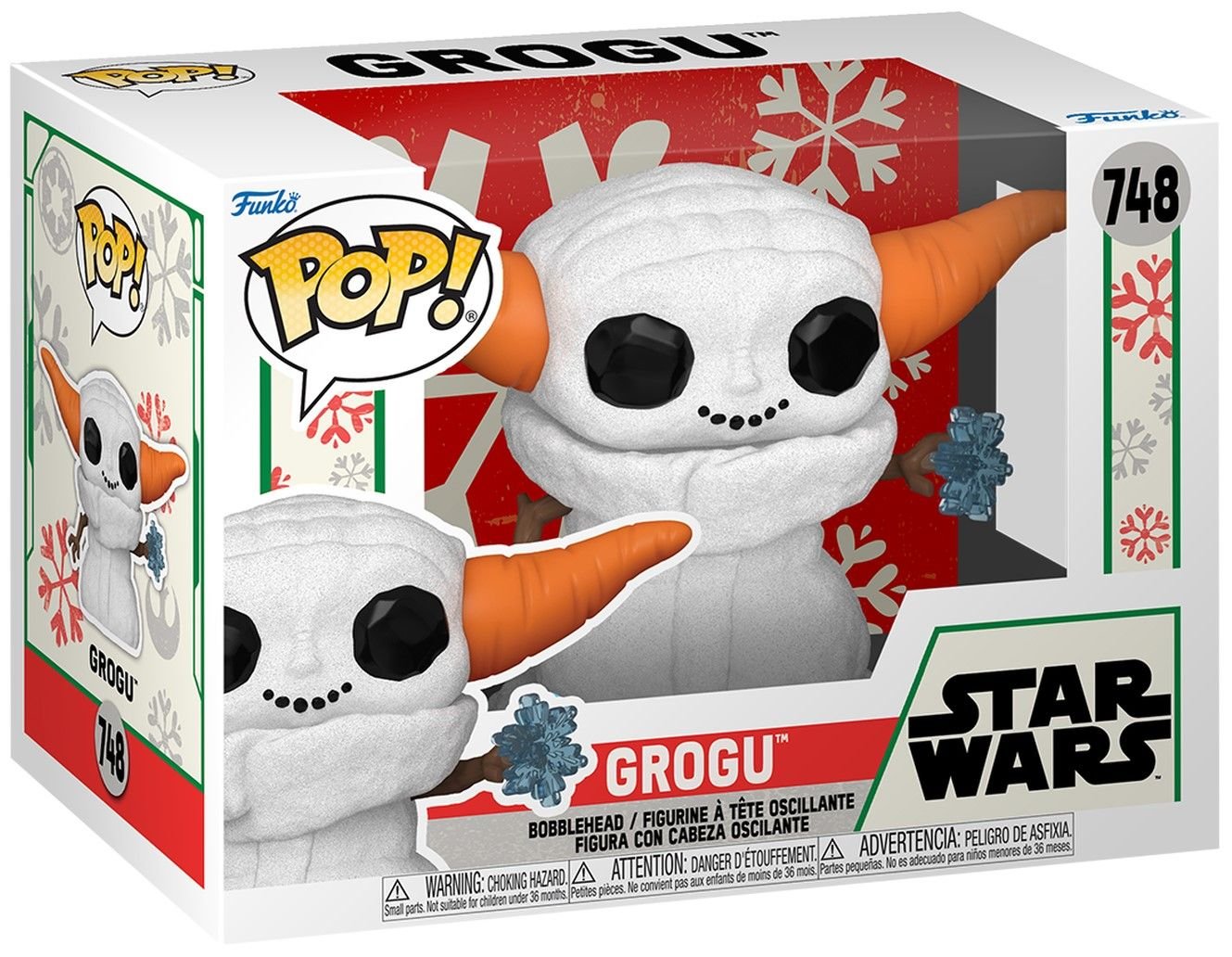 Funko POP! - Star Wars - Holiday - Grogu Snowman product image (2)
