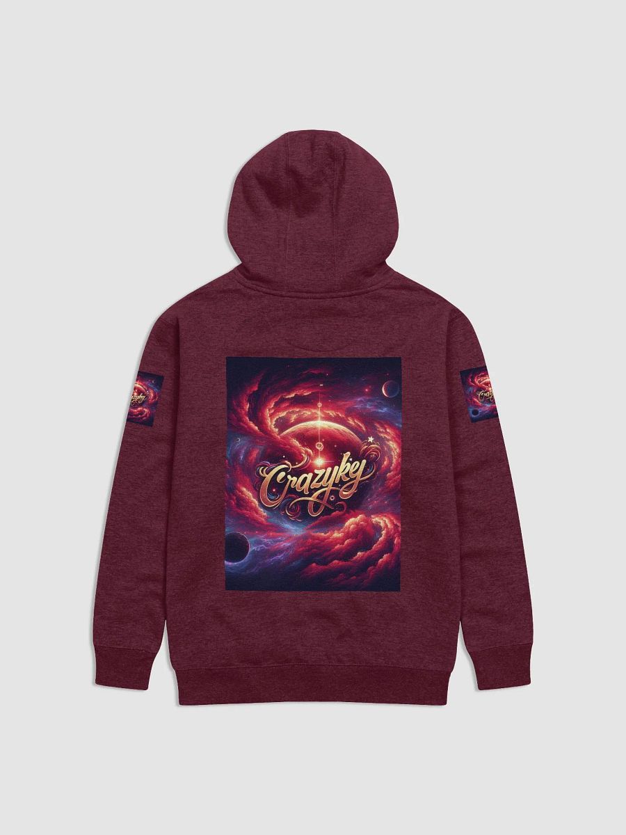 red galaxy hoodie product image (2)