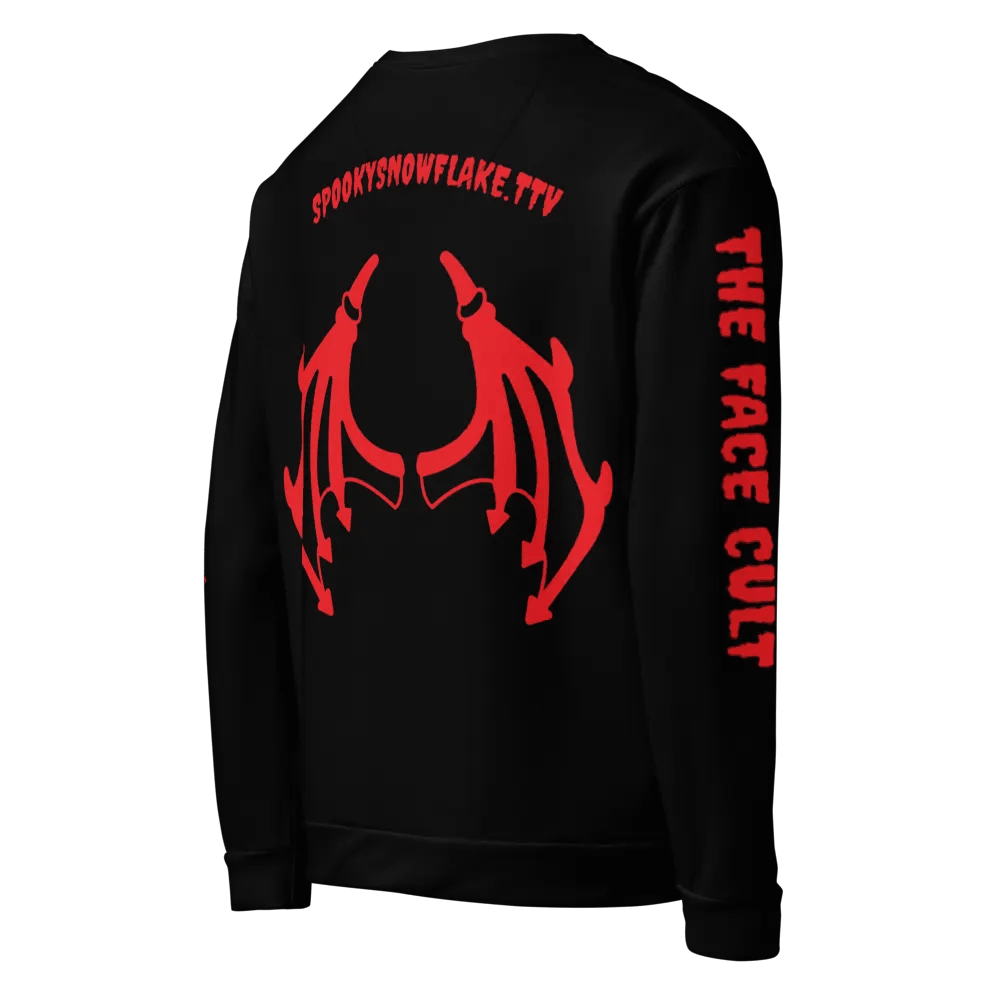 'SPOOKYSNOWFLAKE' Recycled Unisex Sweatshirt product image (9)