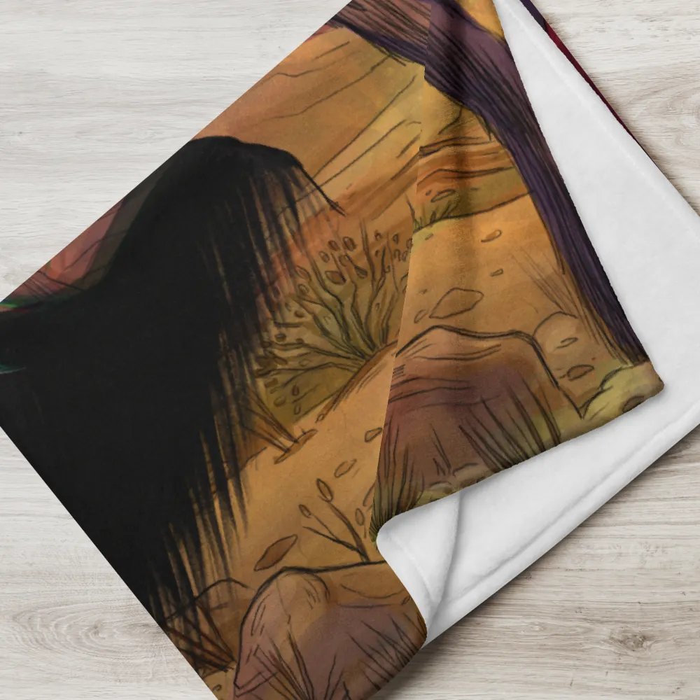 Desert Glampire Throw Blanket product image (17)