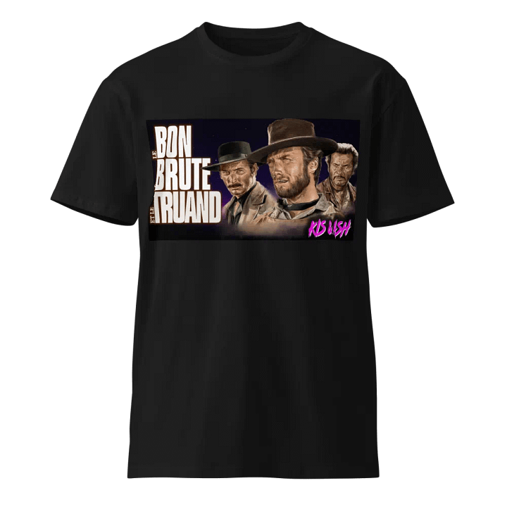 T-shirt Kis & Ash Le Bon, La Brute et Le Truand product image (1)
