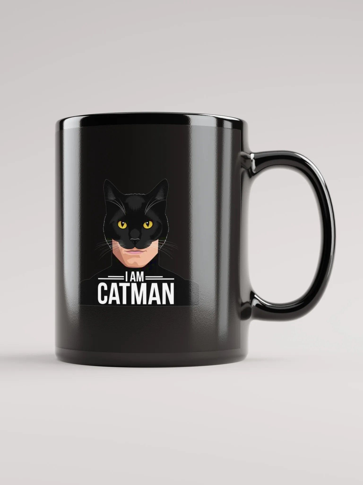 I AM CATMAN Glossy Mug product image (2)