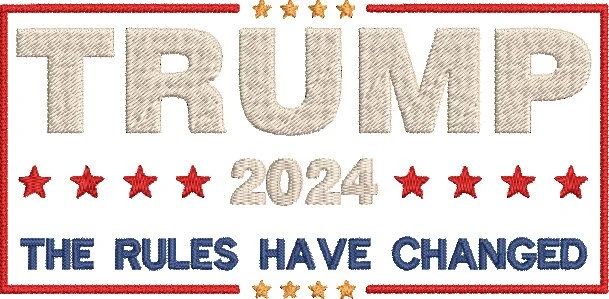 2024 Trump Machine Embroidery Pattern 8 product image (1)