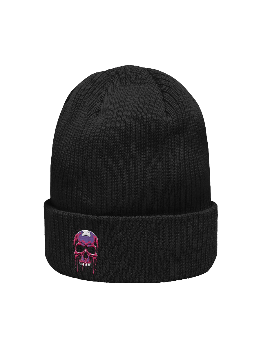 Skull Logo Ribbed Beanie product image (2)