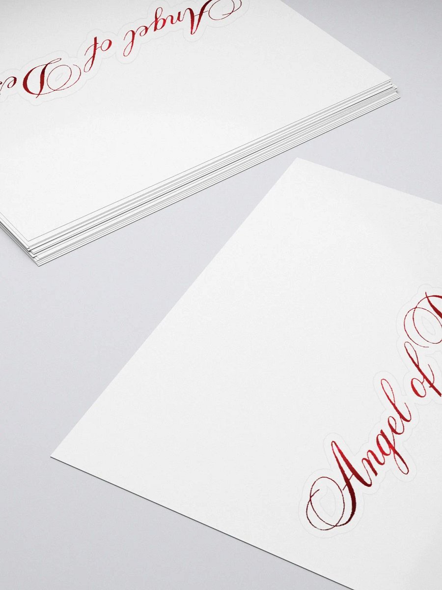 Red Angel of Desire Sticker product image (10)