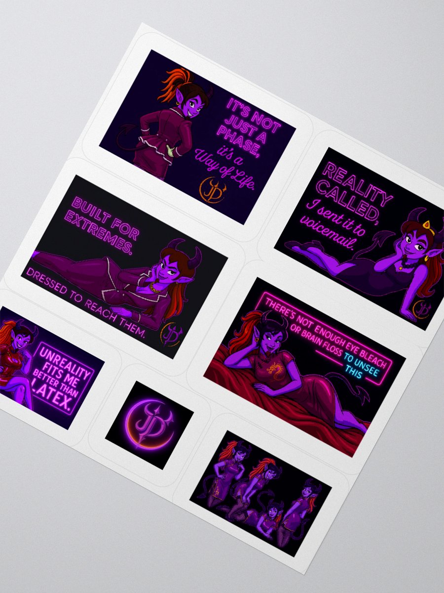 Unreality Starter Pack – Jaz Sticker Sheet product image (2)