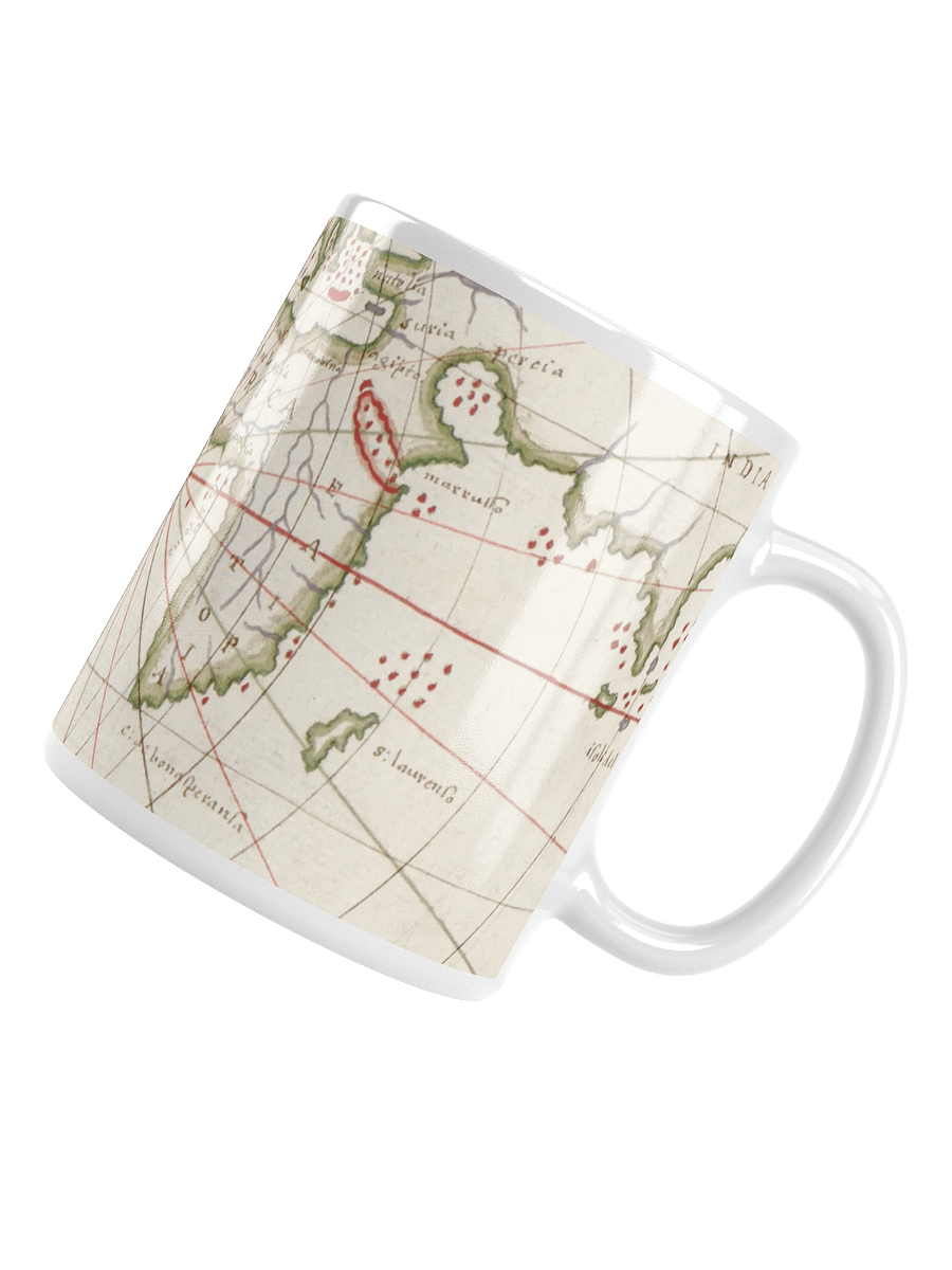 Antique Map Compass Rose Mug product image (4)